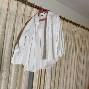 Zara White Botton Down